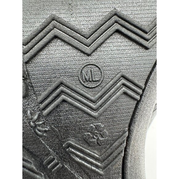 Okabashi Women Flip Flops Thong Sandals Slippers Size M/L Black Summer Casual - Picture 4 of 10